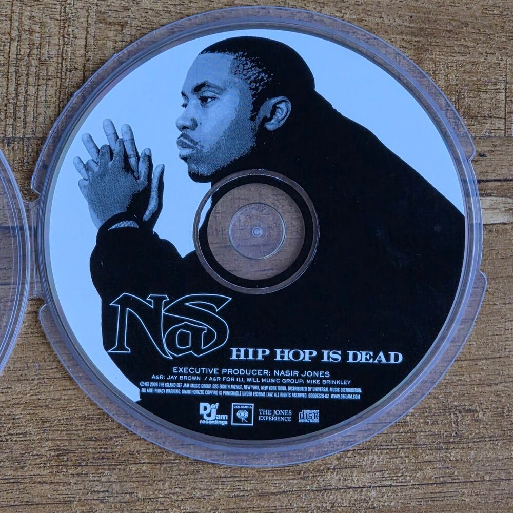 Vtg 2006 Nas HIP HOP IS DEAD CD RAP HIP HOP